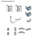 Phụ kiện phòng tắm kính hafele 135 độ