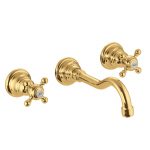 Vòi lavabo Hafele Victoria Gold 160 589.02.691