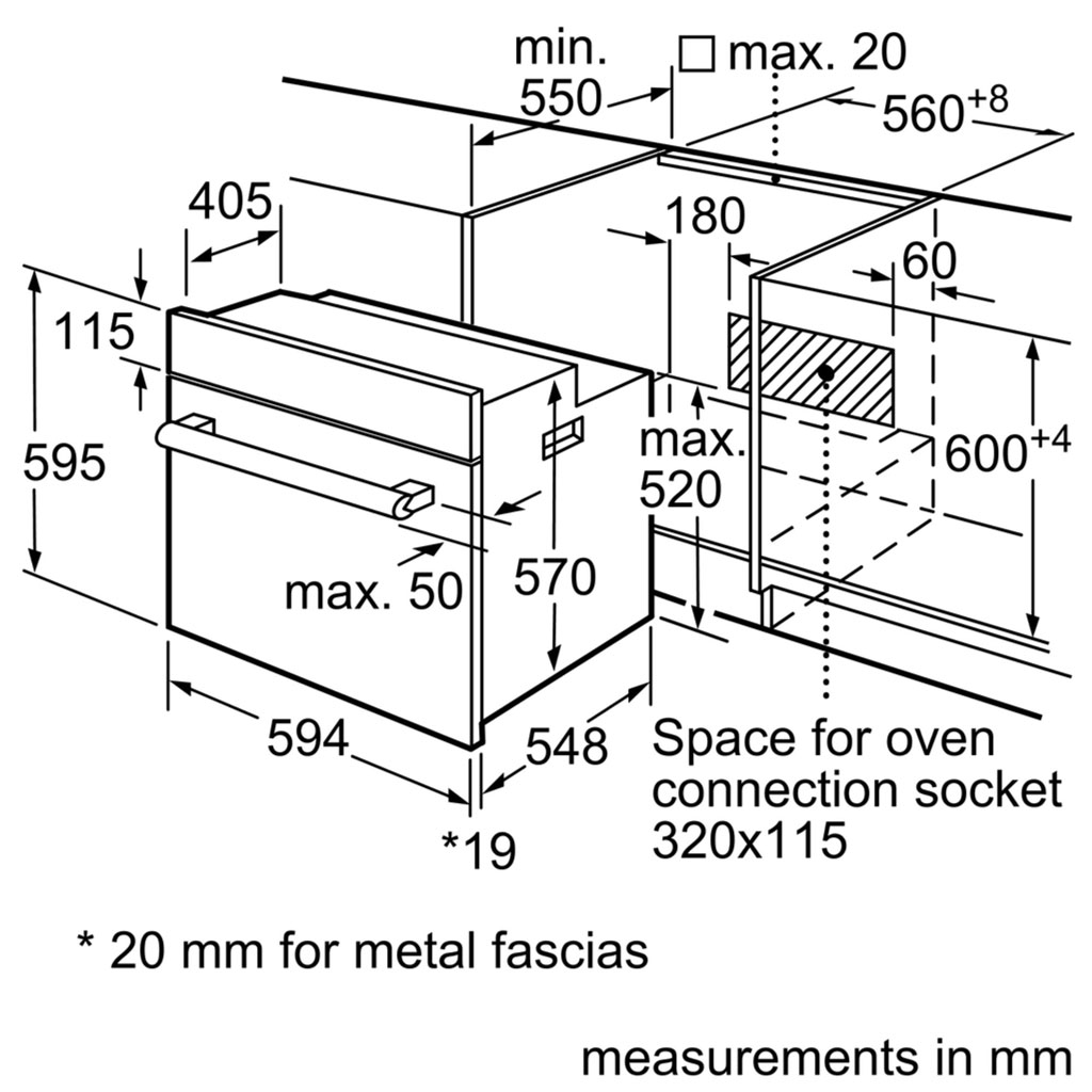 Lò nướng Bosch HBF133BS0A