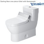 Kích thước Bồn cầu điện tử Duravit Happy D.2 588.45.396