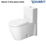 Kích thước Bồn cầu Duravit Starck 2 588.46.401