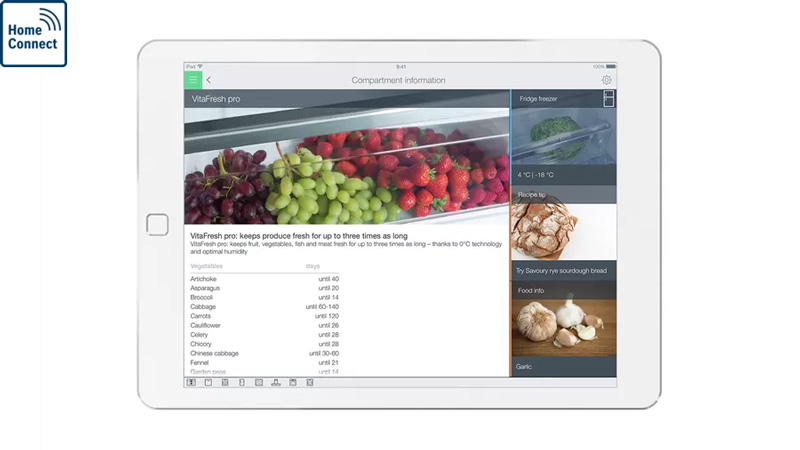 Tủ lạnh Bosch home Connect