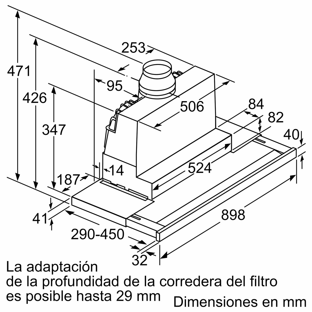 Máy hút mùi Bosch DFS097K51