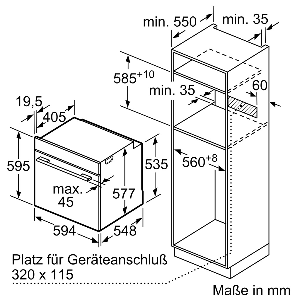 Lò nướng Bosch HSG7584B1