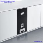 Thùng gạo mặt gương đen Higold 307040