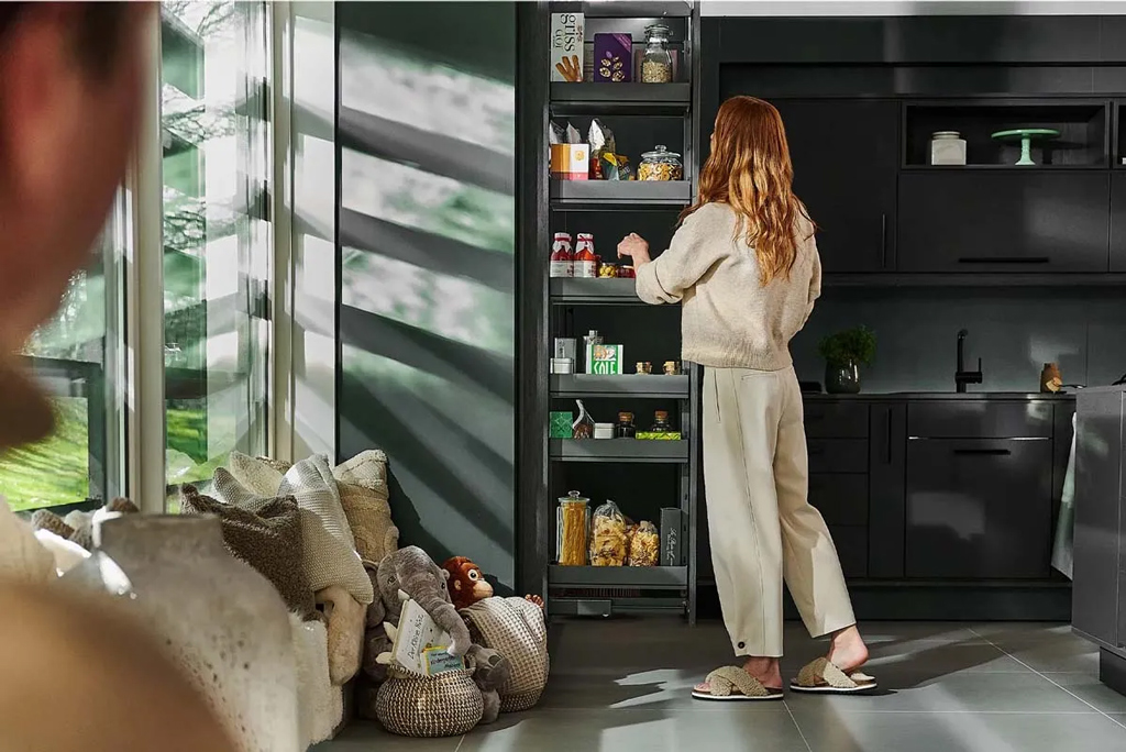 Tủ kho cánh kéo Hafele Utensio Plus H2 400mm 504.68.390