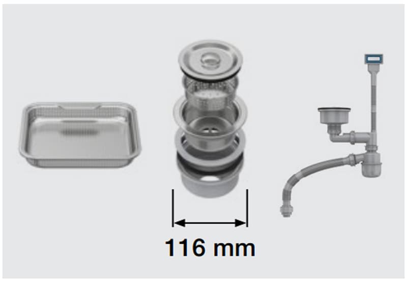 Bộ xả mới Hafele
